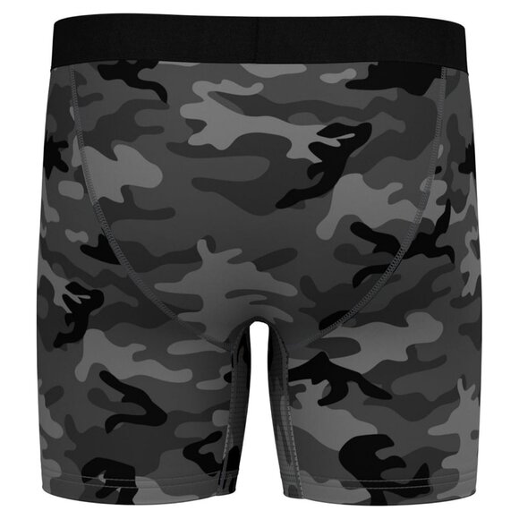 NWT Wrangler Workwear Men’s 6" Performance Boxer Briefs – 6-Pack Grey/Black - Picture 3 of 5